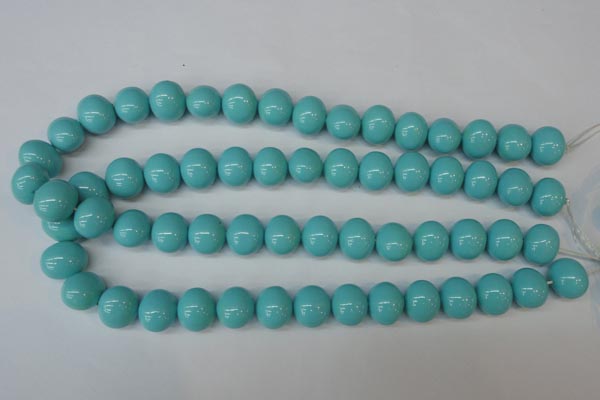 CSB812 15.5 inches 13*15mm oval shell pearl beads wholesale