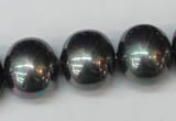 CSB838 15.5 inches 16*19mm oval shell pearl beads wholesale