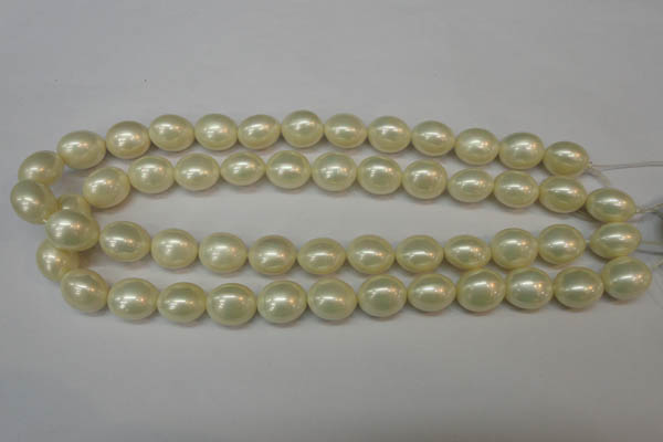 CSB880 15.5 inches 13*15mm nuggets shell pearl beads wholesale