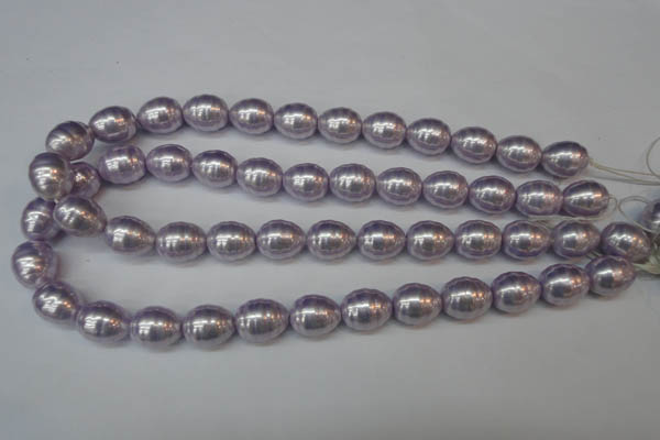 CSB888 15.5 inches 13*16mm whorl teardrop shell pearl beads wholesale