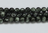 CSH01 15.5 inches 6mm round natural seraphinite gemstone beads