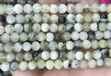 CSJ301 15.5 inches 6mm round serpentine new jade beads wholesale