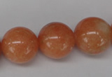 CSM08 15.5 inches 18mm round salmon stone beads wholesale