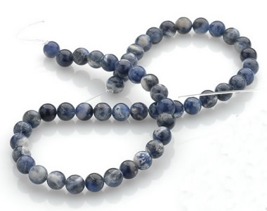 CSO01 16 inches 8mm round sodalite gemstone beads wholesale