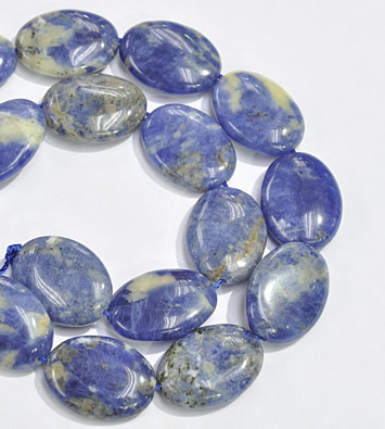 CSO11 15.5 inches 13*18mm oval A grade sodalite beads wholesale
