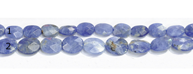 CSO24 6*8mm & 8*10mm A grade faceted oval sodalite beads