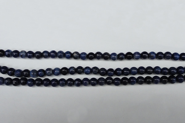 CSO401 15.5 inches 6mm round dyed sodalite gemstone beads