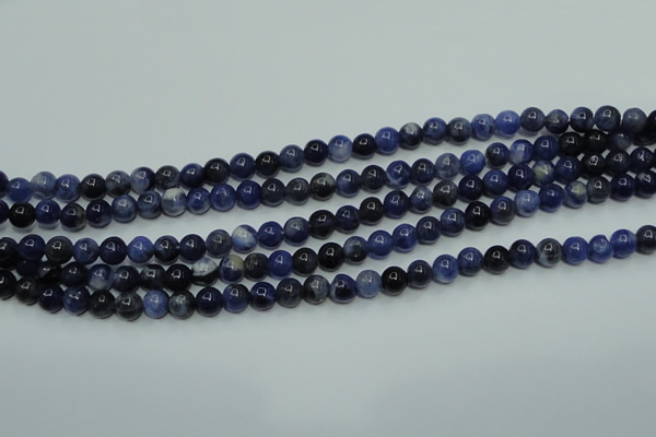 CSO60 15.5 inches 4mm round sodalite gemstone beads wholesale