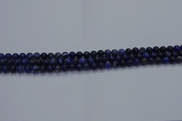 CSO610 15.5 inches 4mm round sodalite gemstone beads wholesale