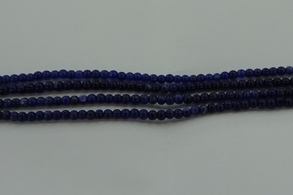 CSO630 15.5 inches 3mm round sodalite gemstone beads wholesale