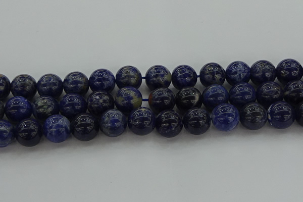 CSO636 15.5 inches 14mm round sodalite gemstone beads wholesale