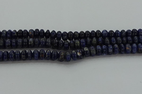 CSO654 15.5 inches 7*12mm rondelle sodalite gemstone beads