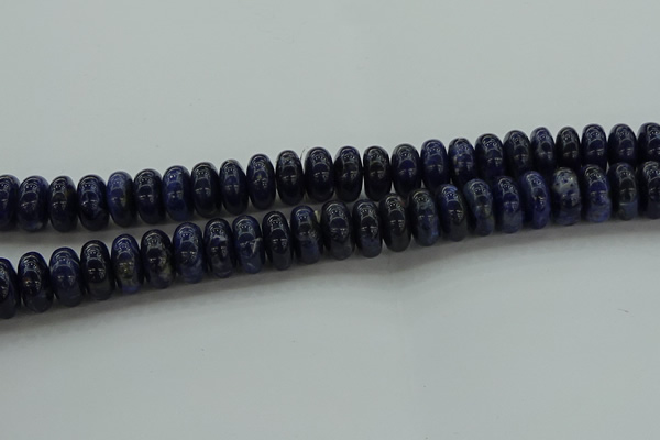 CSO655 15.5 inches 8*14mm rondelle sodalite gemstone beads