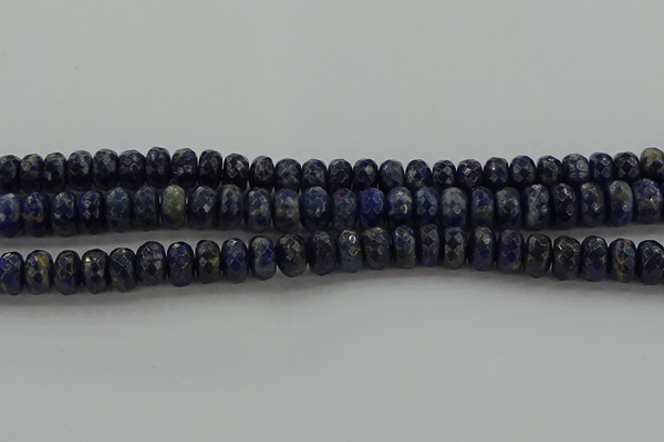CSO663 15.5 inches 6*10mm faceted rondelle sodalite gemstone beads