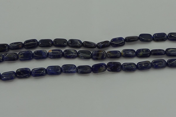 CSO695 15.5 inches 8*12mm rectangle sodalite gemstone beads