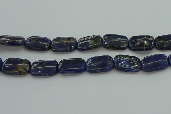CSO700 15.5 inches 18*25mm rectangle sodalite gemstone beads