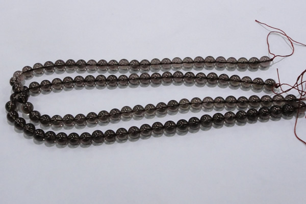 CSQ101 15.5 inches 8mm round grade AA natural smoky quartz beads