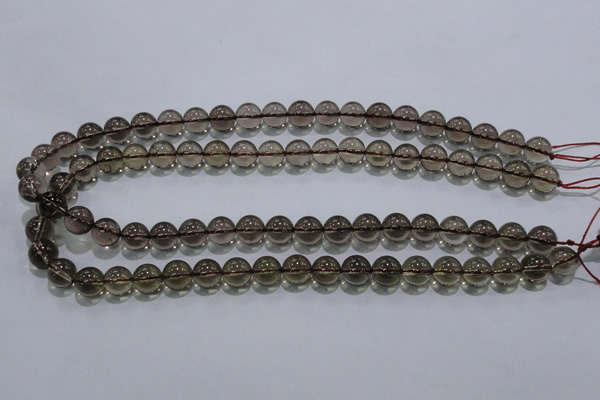 CSQ102 15.5 inches 10mm round grade AA natural smoky quartz beads