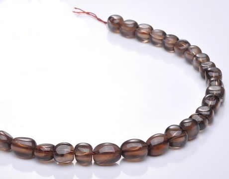 CSQ17 A grade multi sizes irregular natural smoky quartz beads