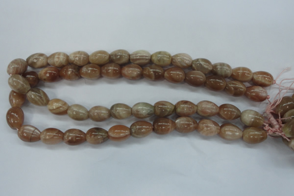 CSS248 15.5 inches 12*16mm teardrop natural sunstone beads