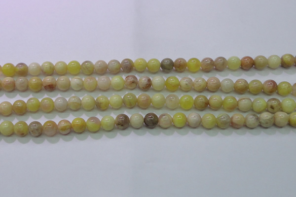 CSS601 15.5 inches 6mm round yellow sunstone gemstone beads