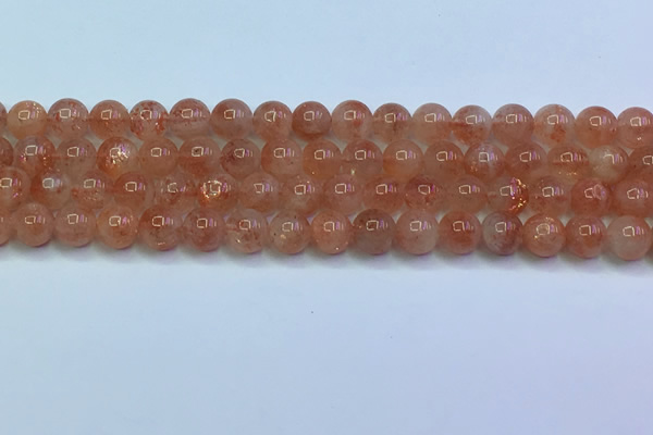 CSS714 15.5 inches 7mm round natural golden sunstone beads