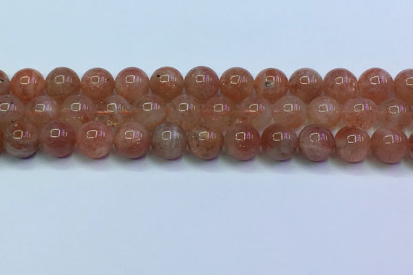 CSS716 15.5 inches 11mm round natural golden sunstone beads