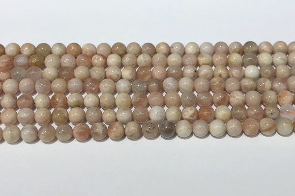 CSS780 15.5 inches 6mm round sunstone gemstone beads wholesale