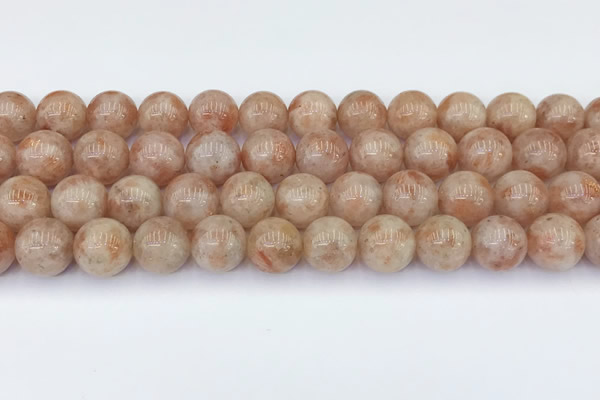 CSS793 15.5 inches 12mm round golden sunstone beads wholesale