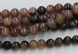 CST02 15.5 inches 6mm round staurolite gemstone beads wholesale