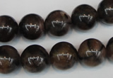 CST39 15.5 inches 14mm round staurolite gemstone beads wholesale