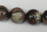 CST40 15.5 inches 20mm round staurolite gemstone beads wholesale