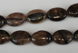CST46 15.5 inches 10*14mm oval staurolite gemstone beads wholesale