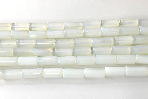 CTB1031 15 inches 8*16mm -8*18mm tube opal beads