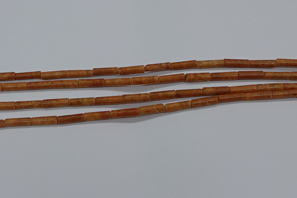CTB336 15.5 inches 4*13mm tube tiger skin jasper beads wholesale