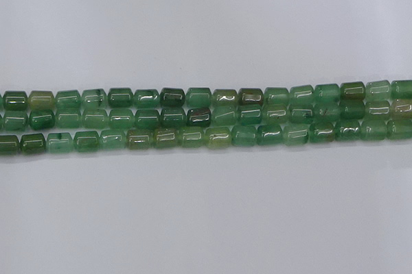 CTB705 15.5 inches 6*8mm tube green aventurine beads wholesale
