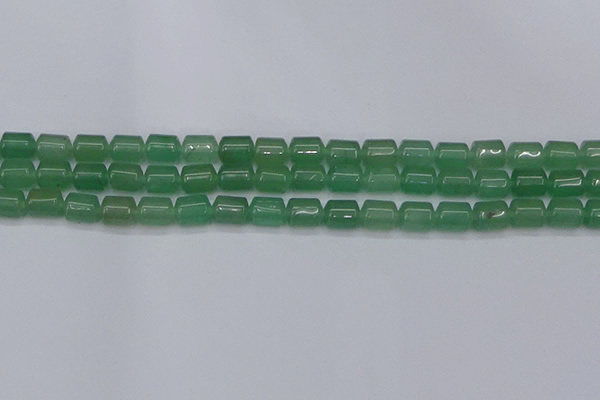 CTB706 15.5 inches 6*8mm tube green aventurine beads wholesale