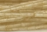 CTB961 15 inches 2*4mm tube cherry quartz beads