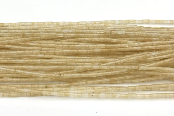 CTB961 15 inches 2*4mm tube cherry quartz beads