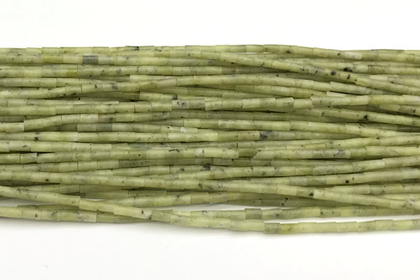 CTB964 15 inches 2*4mm tube jade beads