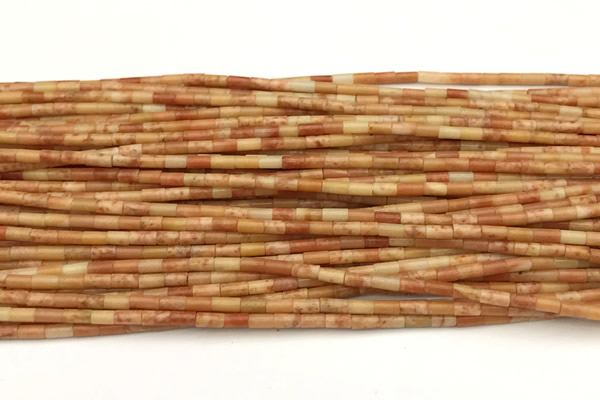 CTB970 15 inches 2*4mm tube gemstone beads