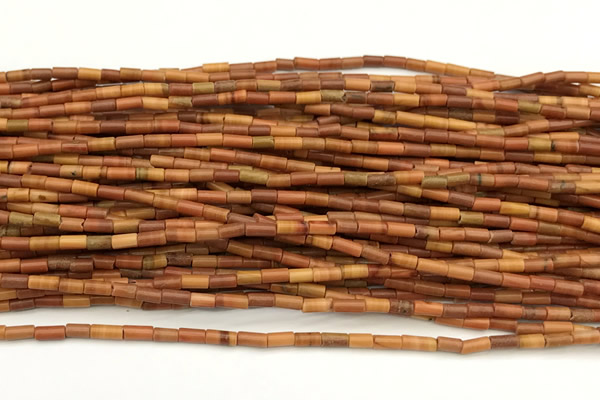 CTB978 15 inches 2*4mm tube gemstone beads