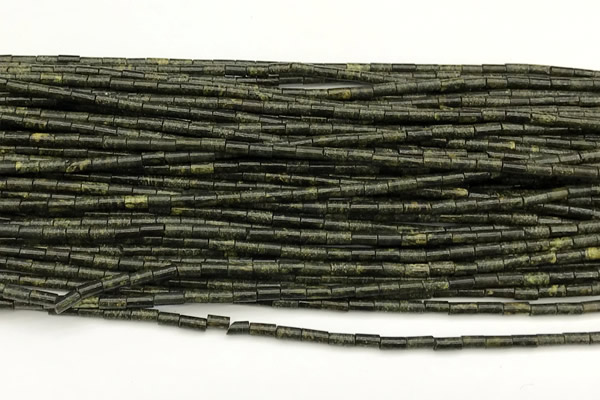 CTB986 15 inches 2*4mm tube gemstone beads