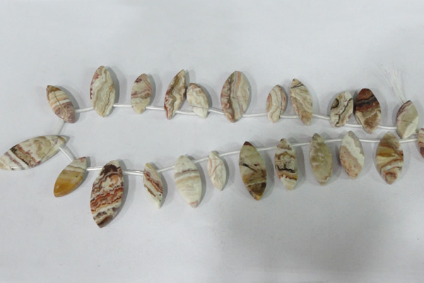 CTD32 Top drilled 11*23mm – 15*35mm marquise agate gemstone beads