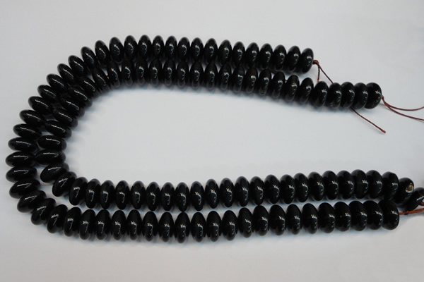 CTE1181 15.5 inches 8*15mm rondelle blue tiger eye beads