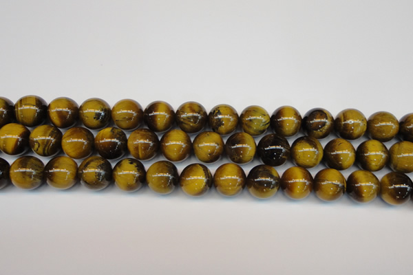 CTE1312 15.5 inches 10mm round B grade yellow tiger eye beads