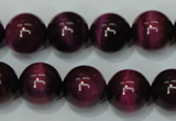 CTE139 15.5 inches 14mm round dyed tiger eye gemstone beads