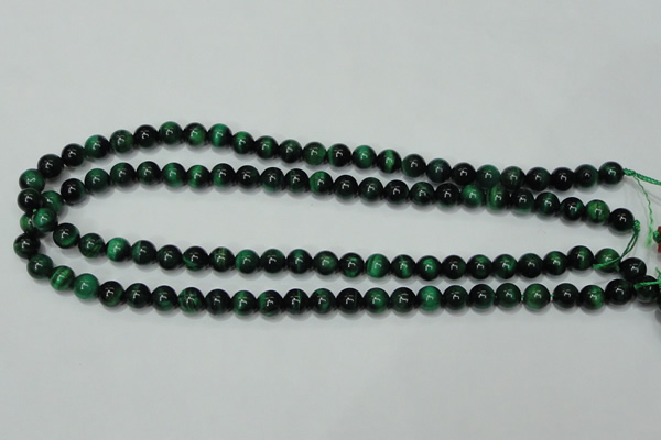 CTE142 15.5 inches 8mm round dyed tiger eye gemstone beads