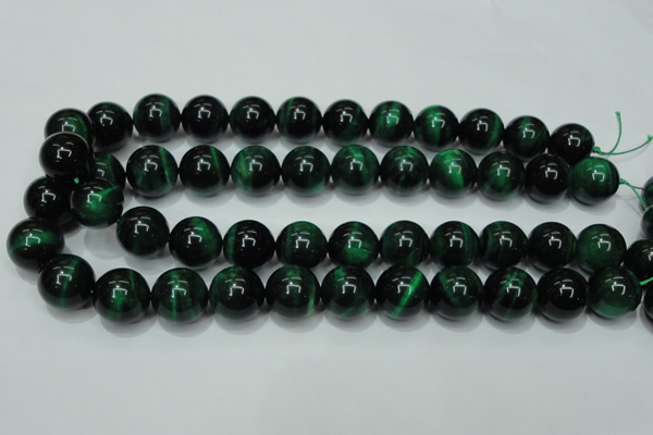 CTE146 15.5 inches 16mm round dyed tiger eye gemstone beads