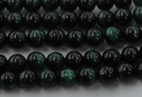 CTE1490 15.5 inches 4mm round green tiger eye beads wholesale